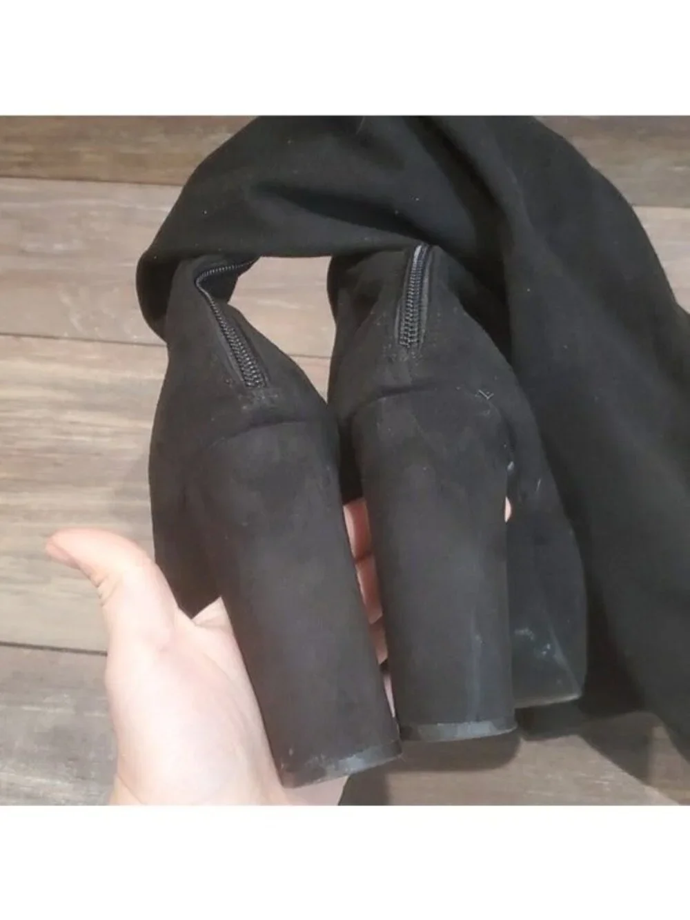 Steve Madden Emotional Suede Over the Knee Bootsheels shoes boots 7M